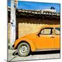 ¡Viva Mexico! Square Collection - Orange VW Beetle Car-Philippe Hugonnard-Mounted Photographic Print
