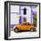 ¡Viva Mexico! Square Collection - Orange VW Beetle in San Cristobal-Philippe Hugonnard-Framed Photographic Print