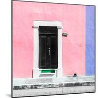 ¡Viva Mexico! Square Collection - Pale Violet and Purple Facade - Campeche-Philippe Hugonnard-Mounted Photographic Print