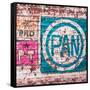 ¡Viva Mexico! Square Collection - "PAN" Street Art III-Philippe Hugonnard-Framed Stretched Canvas