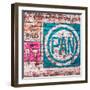 ¡Viva Mexico! Square Collection - "PAN" Street Art III-Philippe Hugonnard-Framed Photographic Print