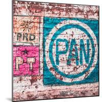 ¡Viva Mexico! Square Collection - "PAN" Street Art III-Philippe Hugonnard-Mounted Photographic Print
