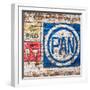 ¡Viva Mexico! Square Collection - "PAN" Street Art-Philippe Hugonnard-Framed Photographic Print