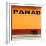 ¡Viva Mexico! Square Collection - "PANAD" Orange Street Wall-Philippe Hugonnard-Framed Photographic Print