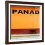 ¡Viva Mexico! Square Collection - "PANAD" Orange Street Wall-Philippe Hugonnard-Framed Photographic Print