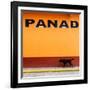 ¡Viva Mexico! Square Collection - "PANAD" Orange Street Wall-Philippe Hugonnard-Framed Photographic Print