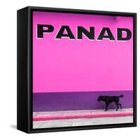 ¡Viva Mexico! Square Collection - "PANAD" Pink Street Wall-Philippe Hugonnard-Framed Stretched Canvas