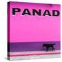 ¡Viva Mexico! Square Collection - "PANAD" Pink Street Wall-Philippe Hugonnard-Stretched Canvas