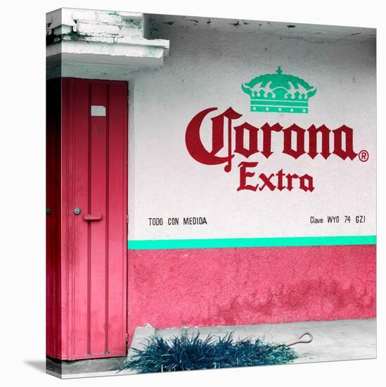 ¡Viva Mexico! Square Collection - Pink Extra-Philippe Hugonnard-Stretched Canvas