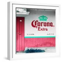 ¡Viva Mexico! Square Collection - Pink Extra-Philippe Hugonnard-Framed Photographic Print