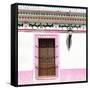 ¡Viva Mexico! Square Collection - Pink Facade-Philippe Hugonnard-Framed Stretched Canvas