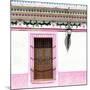 ¡Viva Mexico! Square Collection - Pink Facade-Philippe Hugonnard-Mounted Photographic Print