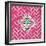 ¡Viva Mexico! Square Collection - Pink Mosaics-Philippe Hugonnard-Framed Photographic Print