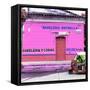 ¡Viva Mexico! Square Collection - Pink Papeleria-Philippe Hugonnard-Framed Stretched Canvas