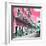 ¡Viva Mexico! Square Collection - Pink Street in Guanajuato-Philippe Hugonnard-Framed Photographic Print