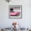 ¡Viva Mexico! Square Collection - Pink VW Beetle Car & Peace Symbol-Philippe Hugonnard-Framed Photographic Print displayed on a wall