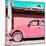 ¡Viva Mexico! Square Collection - Pink VW Beetle Car-Philippe Hugonnard-Mounted Photographic Print