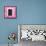 ¡Viva Mexico! Square Collection - Pink Wall & Black Window-Philippe Hugonnard-Framed Stretched Canvas displayed on a wall