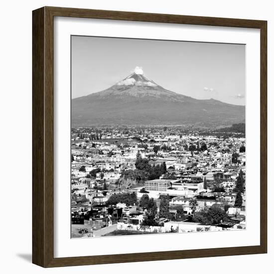 ¡Viva Mexico! Square Collection - Popocatepetl Volcano in Puebla I-Philippe Hugonnard-Framed Photographic Print