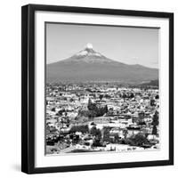 ¡Viva Mexico! Square Collection - Popocatepetl Volcano in Puebla I-Philippe Hugonnard-Framed Photographic Print