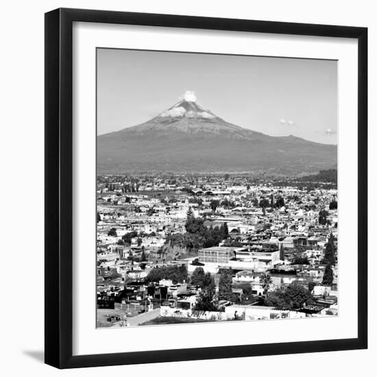 ¡Viva Mexico! Square Collection - Popocatepetl Volcano in Puebla I-Philippe Hugonnard-Framed Photographic Print