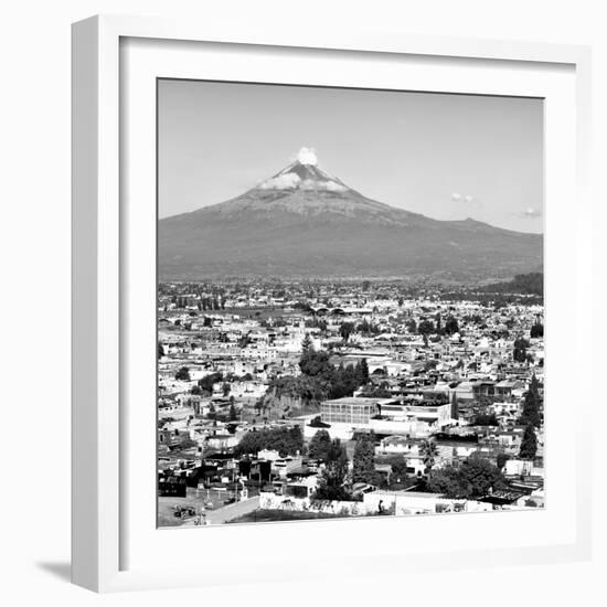 ¡Viva Mexico! Square Collection - Popocatepetl Volcano in Puebla I-Philippe Hugonnard-Framed Photographic Print