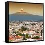 ¡Viva Mexico! Square Collection - Popocatepetl Volcano in Puebla II-Philippe Hugonnard-Framed Stretched Canvas