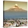 ¡Viva Mexico! Square Collection - Popocatepetl Volcano in Puebla IV-Philippe Hugonnard-Stretched Canvas