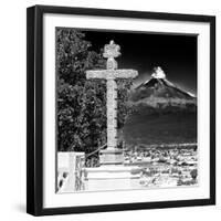 ¡Viva Mexico! Square Collection - Popocatepetl Volcano in Puebla IX-Philippe Hugonnard-Framed Premium Photographic Print