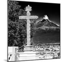 ¡Viva Mexico! Square Collection - Popocatepetl Volcano in Puebla IX-Philippe Hugonnard-Mounted Photographic Print