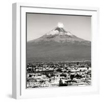 ¡Viva Mexico! Square Collection - Popocatepetl Volcano in Puebla V-Philippe Hugonnard-Framed Photographic Print