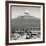 ¡Viva Mexico! Square Collection - Popocatepetl Volcano in Puebla V-Philippe Hugonnard-Framed Photographic Print