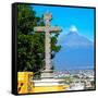 ¡Viva Mexico! Square Collection - Popocatepetl Volcano in Puebla VIII-Philippe Hugonnard-Framed Stretched Canvas