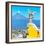 ¡Viva Mexico! Square Collection - Popocatepetl Volcano in Puebla X-Philippe Hugonnard-Framed Photographic Print