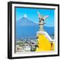 ¡Viva Mexico! Square Collection - Popocatepetl Volcano in Puebla X-Philippe Hugonnard-Framed Photographic Print