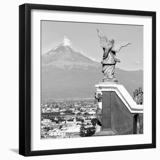 ¡Viva Mexico! Square Collection - Popocatepetl Volcano in Puebla XI-Philippe Hugonnard-Framed Photographic Print