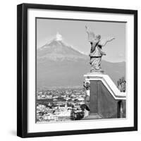 ¡Viva Mexico! Square Collection - Popocatepetl Volcano in Puebla XI-Philippe Hugonnard-Framed Photographic Print