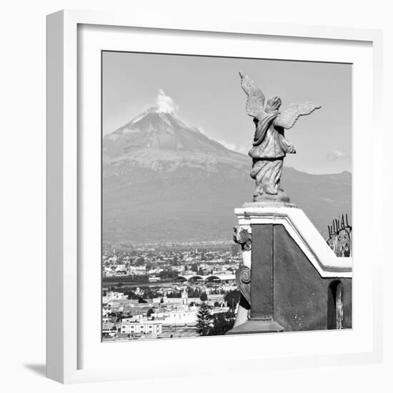 ¡Viva Mexico! Square Collection - Popocatepetl Volcano in Puebla XI-Philippe Hugonnard-Framed Photographic Print