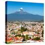 ¡Viva Mexico! Square Collection - Popocatepetl Volcano in Puebla-Philippe Hugonnard-Stretched Canvas