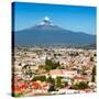¡Viva Mexico! Square Collection - Popocatepetl Volcano in Puebla-Philippe Hugonnard-Stretched Canvas