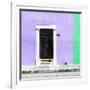 ¡Viva Mexico! Square Collection - Purple and Coral Green Facade - Campeche-Philippe Hugonnard-Framed Photographic Print