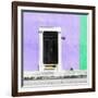 ¡Viva Mexico! Square Collection - Purple and Coral Green Facade - Campeche-Philippe Hugonnard-Framed Photographic Print