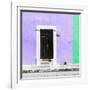 ¡Viva Mexico! Square Collection - Purple and Coral Green Facade - Campeche-Philippe Hugonnard-Framed Photographic Print