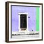 ¡Viva Mexico! Square Collection - Purple and Green Facade - Campeche-Philippe Hugonnard-Framed Photographic Print