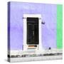 ¡Viva Mexico! Square Collection - Purple and Green Facade - Campeche-Philippe Hugonnard-Stretched Canvas