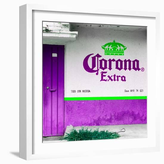 ¡Viva Mexico! Square Collection - Purple Extra-Philippe Hugonnard-Framed Photographic Print