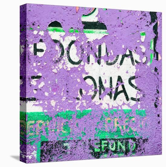 ¡Viva Mexico! Square Collection - Purple Grunge Wall-Philippe Hugonnard-Stretched Canvas