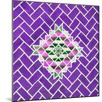 ¡Viva Mexico! Square Collection - Purple Mosaics-Philippe Hugonnard-Mounted Photographic Print