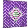 ¡Viva Mexico! Square Collection - Purple Mosaics-Philippe Hugonnard-Mounted Photographic Print