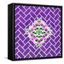¡Viva Mexico! Square Collection - Purple Mosaics-Philippe Hugonnard-Framed Stretched Canvas